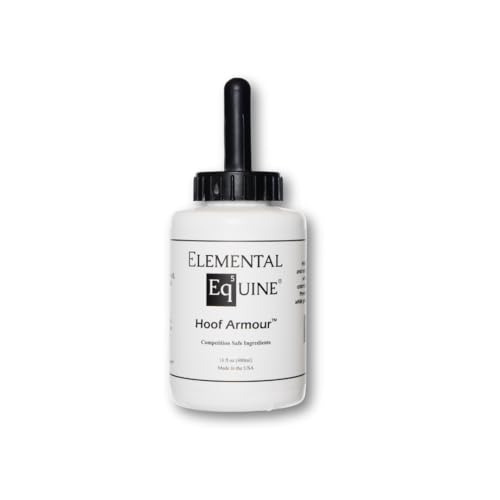 Elemental Equine Hoof Armour 16oz Dressing for Horses - Conditions and Retains Natural Moisture While Protecting Against External Elements