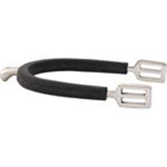 Dover Saddlery Ladies' Rubber Coated Spur - 20MM Prince of Wales, Ladies
