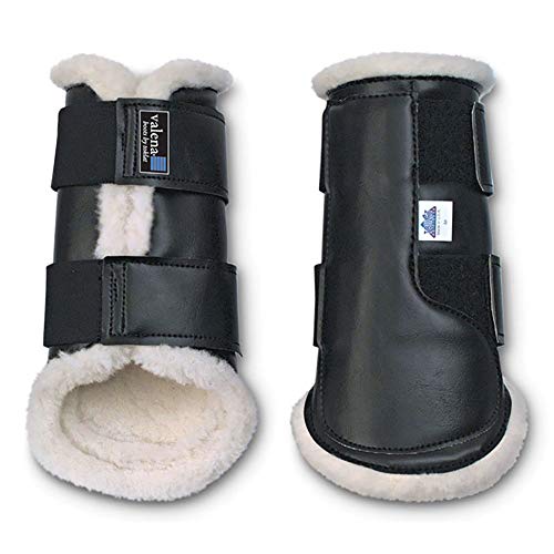 Valena Front Boots Large Black