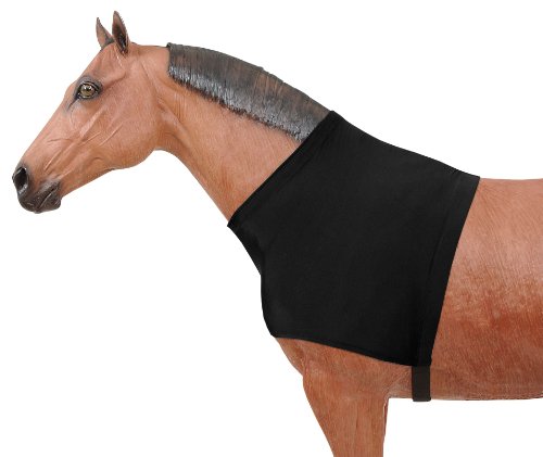 Nylon/Spandex Shoulder Guard, Black, Large