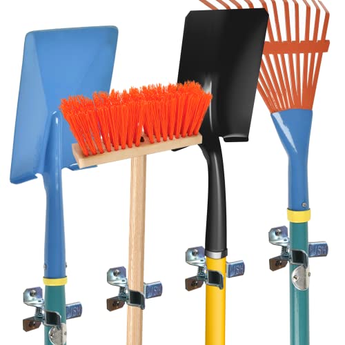 Shovel Holder Wall Mount Outdoor 10 Pack