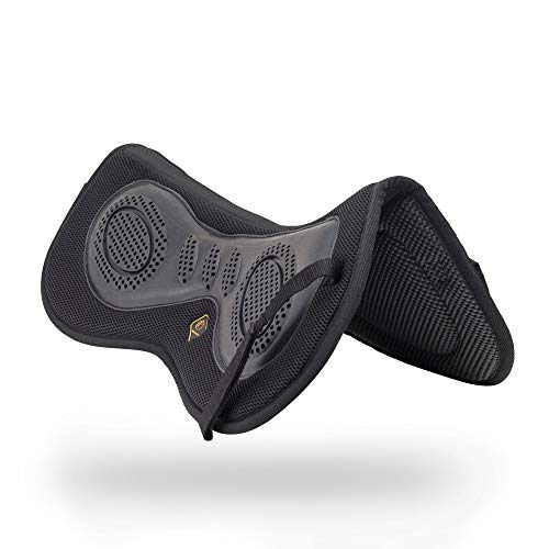 Kavallerie 3D Air-Mesh Half Pad, Black