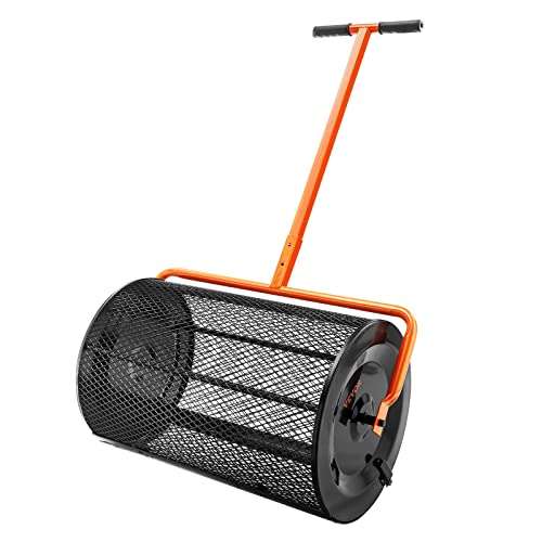 Compost Spreader, Height Adjustable Handle