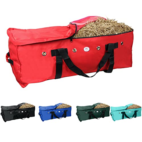 Majestic Ally 1200 D Nylon Fabric Large 44” x 20” x 16” and Extra Large  Heavy-Duty Hay Bale Storage Bag