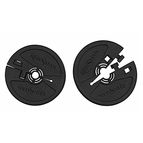 Reinsman Easy Button Bit Guards, Sold as a Pair, Black, One Size
