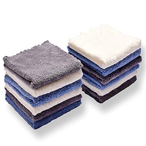 Washcloths 12x12 Inches Microfiber, pack of 12
