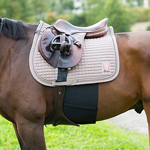 HORZE Elastic Protective Belly Guard - Anti-Rub and Anti-Chafe Girth Band