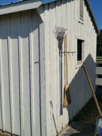 yard tool broom cleaning