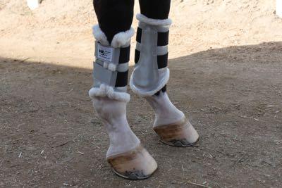silver sport boots