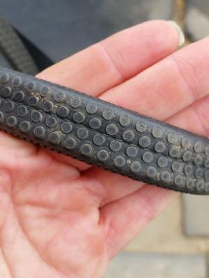 dirty rubber reins