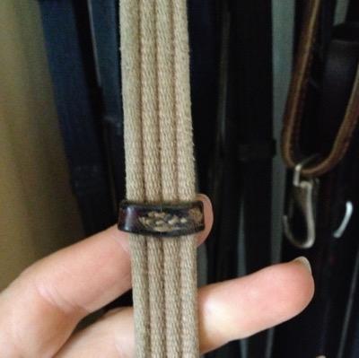 woven reins